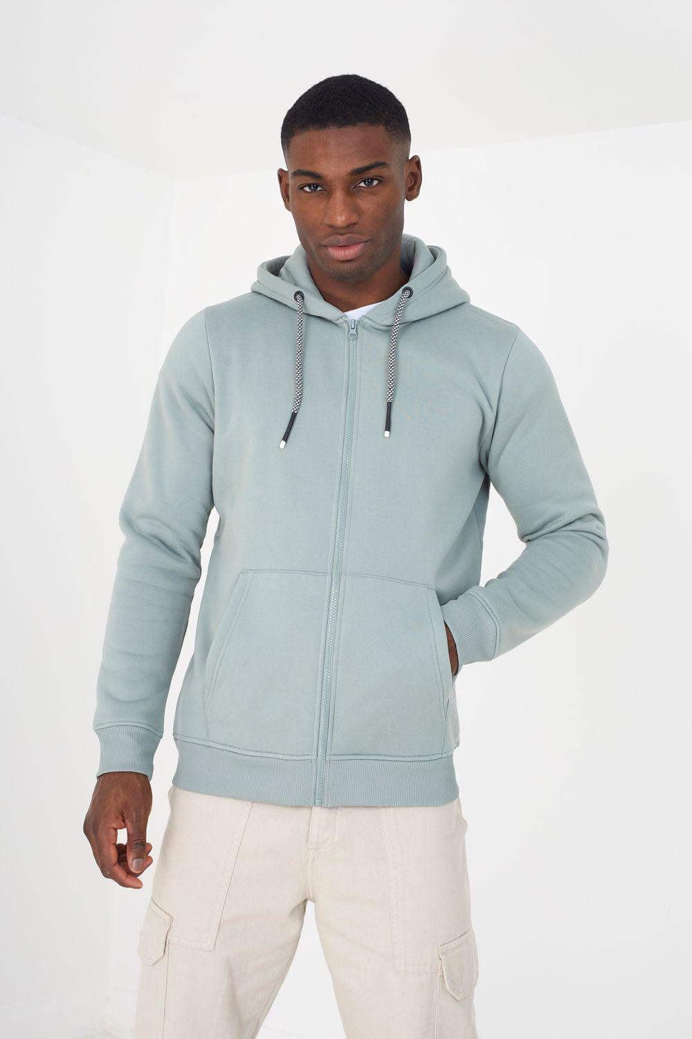 Zip Through Hoodie by BRAVE SOUL