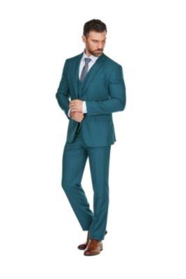 Men's 3-Piece Premium Vested 3-Piece Slim Fit Suit by BRAVEMAN