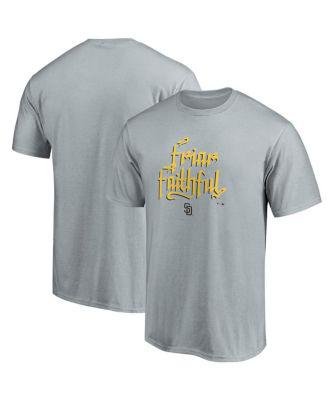 Men's Heathered Gray San Diego Padres Local T-shirt by BREAKINGT