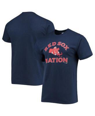 Men's Navy Boston Red Sox Red Sox Nation Local T-shirt by BREAKINGT