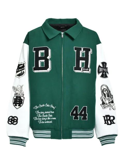 BH-appliqué jacket by BREATH