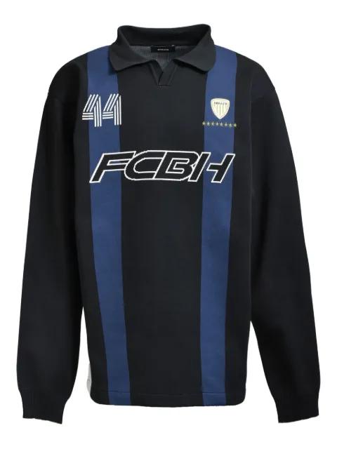 Uniform polo-collar sweater by BREATH