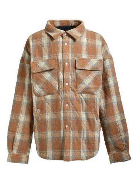 checked-pattern shirt by BREATH