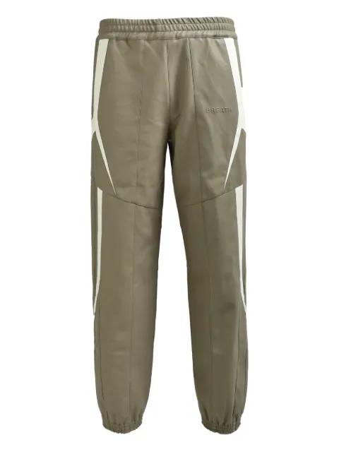embossed-logo trousers by BREATH