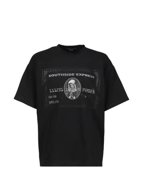 graphic-print T-shirt by BREATH