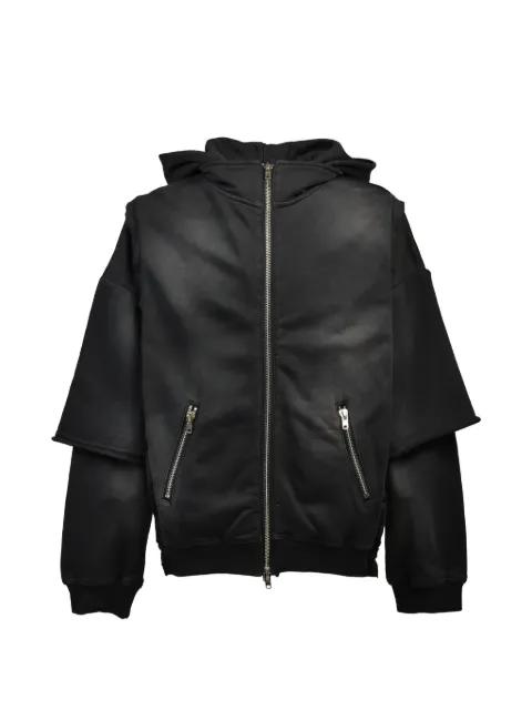 layered hoodie by BREATH