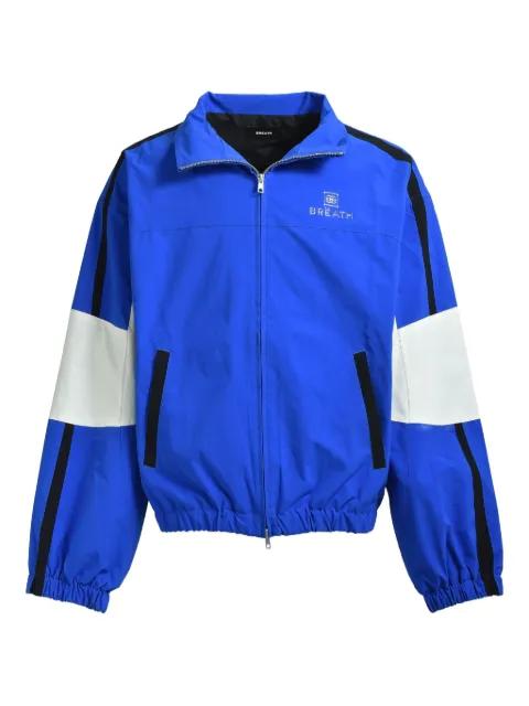 logo-detail bomber jacket by BREATH