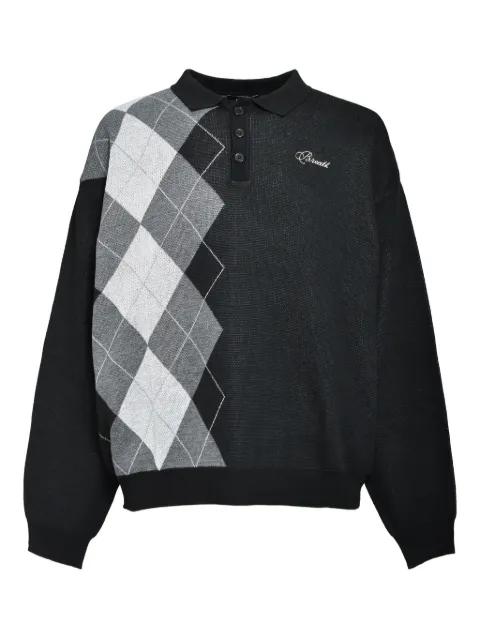 logo-embroidered polo shirt by BREATH
