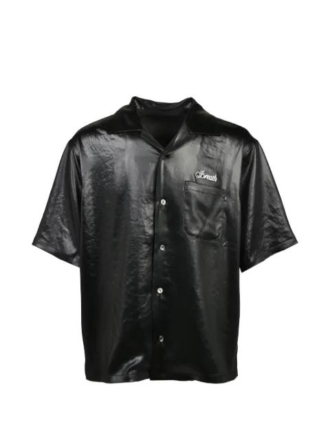 logo-embroidered short-sleeve shirt by BREATH