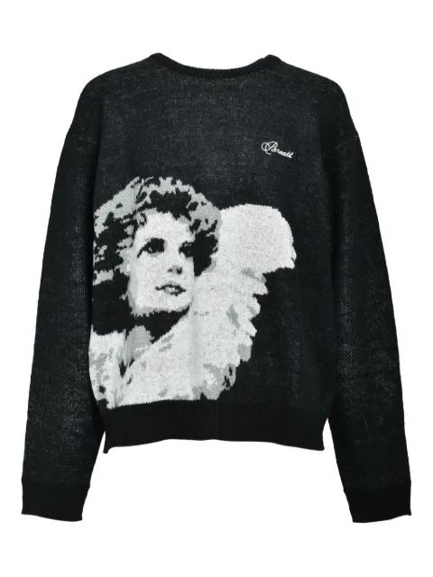logo-embroidered sweater by BREATH