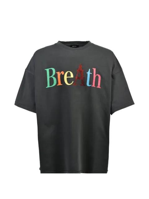 logo-print T-shirt by BREATH