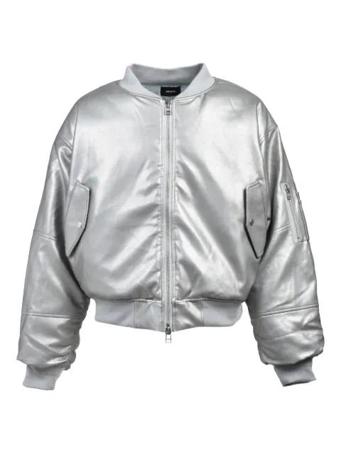 zip-up bomber jacket by BREATH
