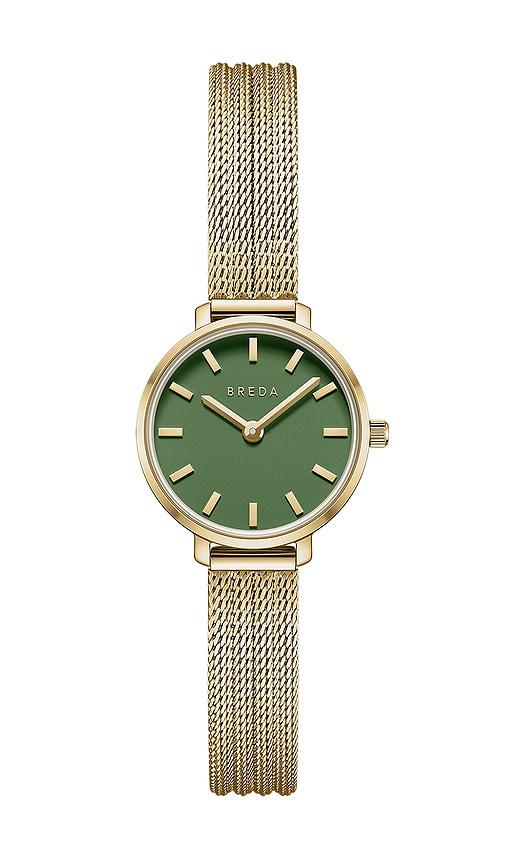 Breda Beverly Mesh Watch in Metallic Gold by BREDA
