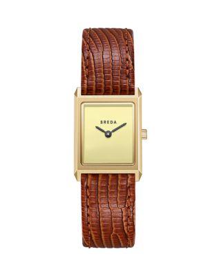 Virgil Leather Strap Watch by BREDA
