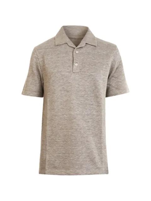 buttoned polo shirt by BRETT JOHNSON