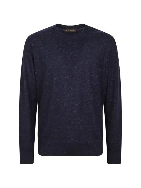 crew-neck long-sleeve sweater by BRETT JOHNSON