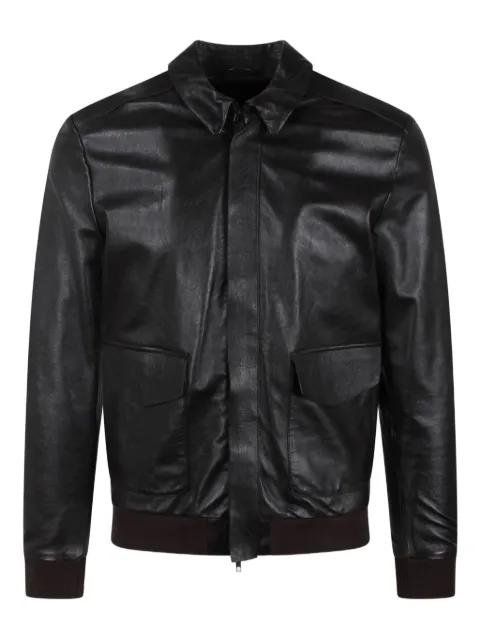 leather jacket by BRIAN DALES