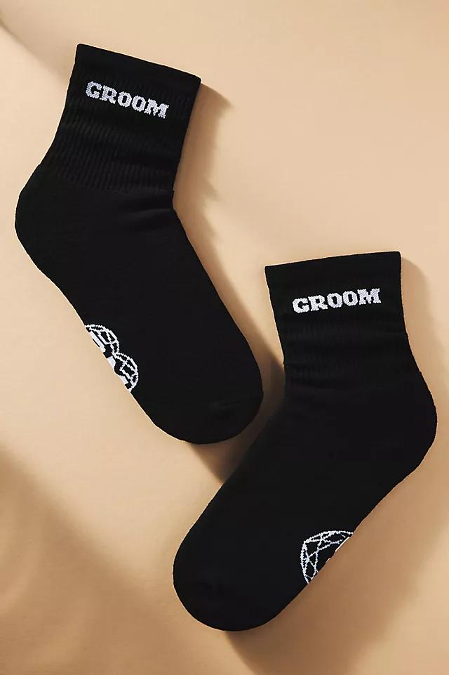 BRIDEMERCH Groom Crew Socks by BRIDEMERCH