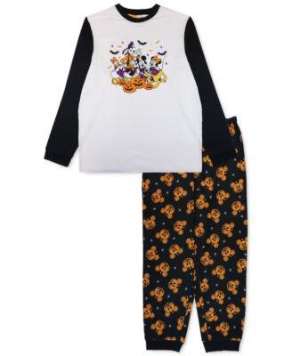 Unisex Mickey Mouse Halloween Matching Family Pajamas Set by BRIEFLY STATED