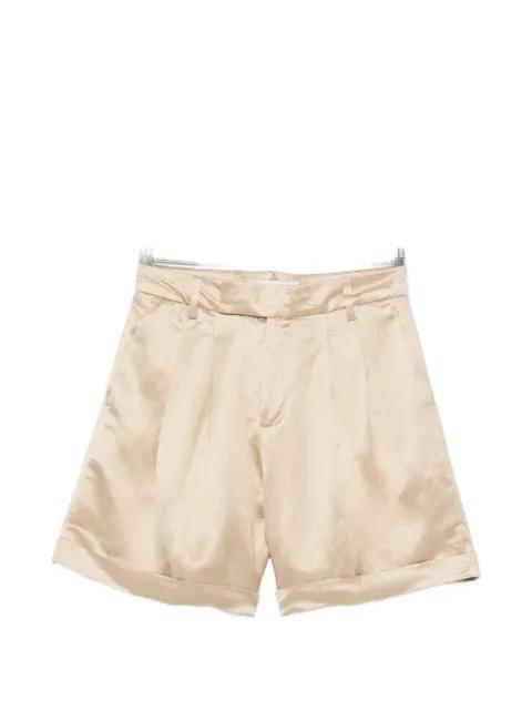 Isabellew pleated cuffed shorts by BRIGLIA 1949
