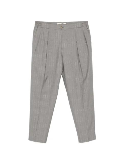 Portobellos pinstripe pleated trousers by BRIGLIA 1949