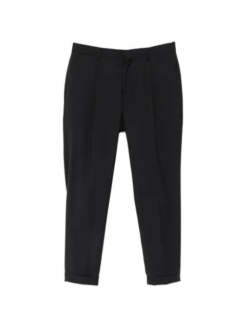 Tiberios pleated turned-up trousers by BRIGLIA 1949