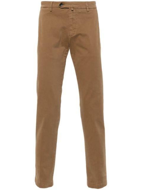 cotton chino trousers by BRIGLIA 1949