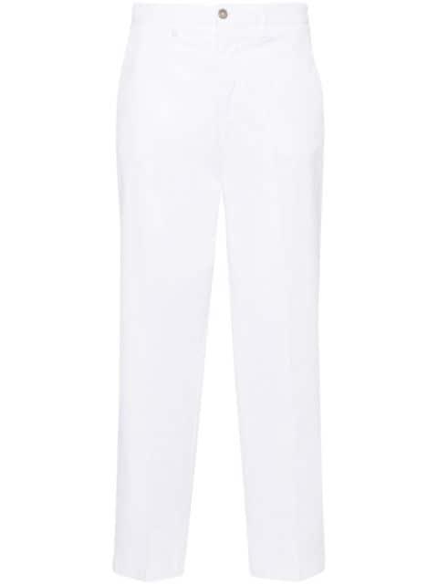 cotton tapered-leg trousers by BRIGLIA 1949