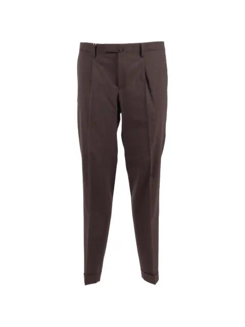cuffed tailored trousers by BRIGLIA 1949