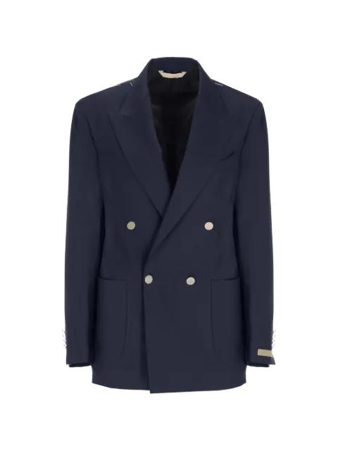 double-breasted peak-lapels blazer by BRIGLIA 1949