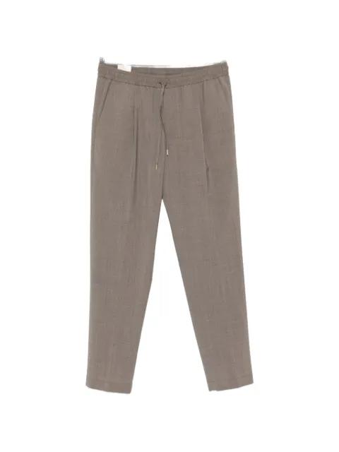drawstring pleated trousers by BRIGLIA 1949