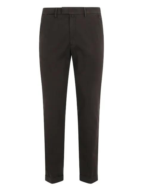 logo-patch cuffed trousers by BRIGLIA 1949