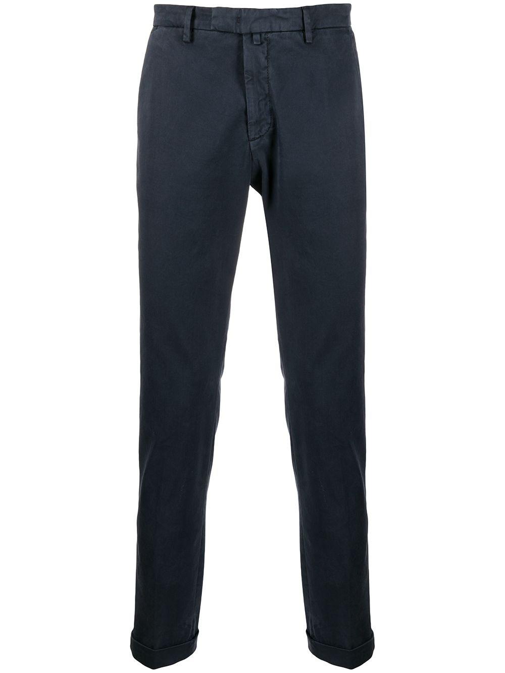 low-rise straight-leg trousers by BRIGLIA 1949