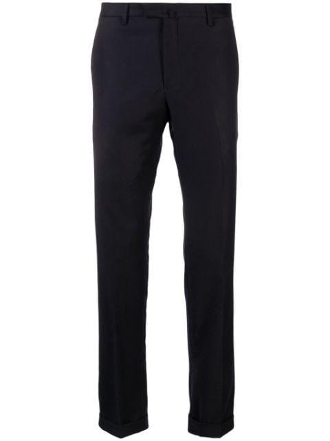 mid-rise virgin wool tapered trousers by BRIGLIA 1949