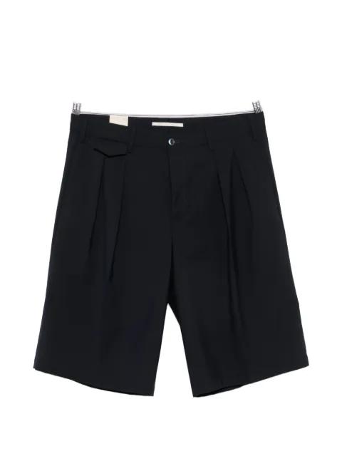 pleated button shorts by BRIGLIA 1949