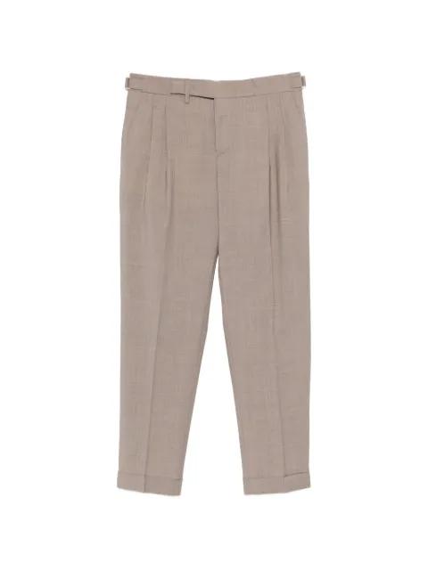 pleated cuffed trousers by BRIGLIA 1949