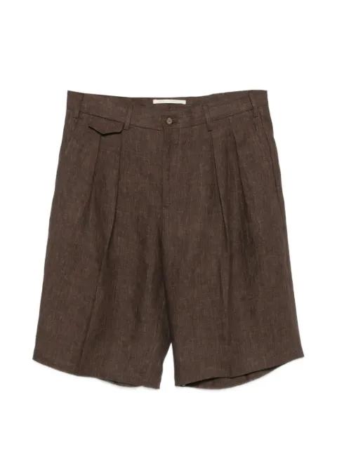 pleated-detail shorts by BRIGLIA 1949