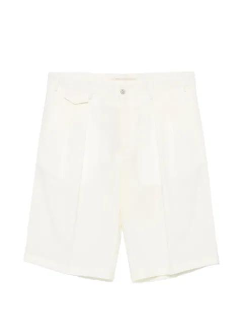 pleated-detail tailored shorts by BRIGLIA 1949