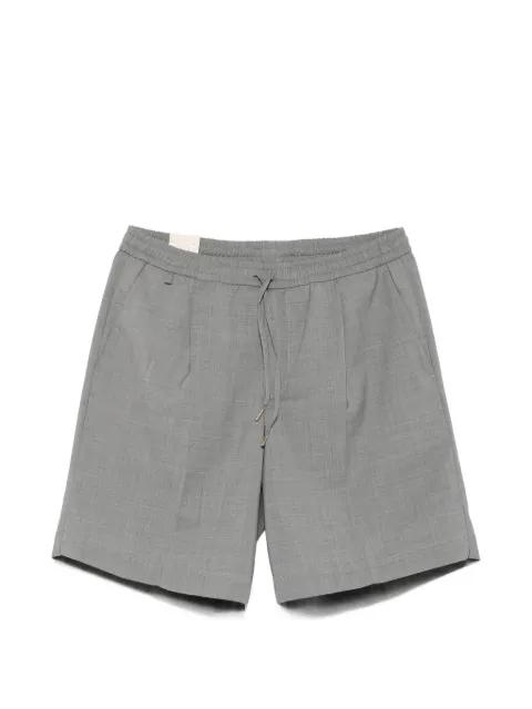 pleated drawstring shorts by BRIGLIA 1949