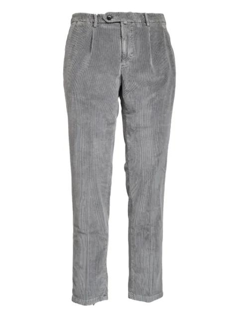 pleated-front corduroy trousers by BRIGLIA 1949