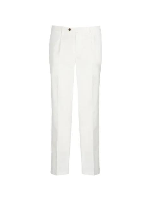 pleated pressed-crease trousers by BRIGLIA 1949