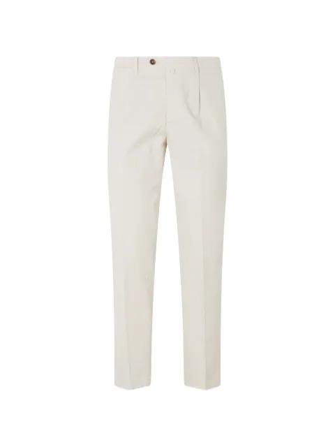 pleated pressed-crease trousers by BRIGLIA 1949