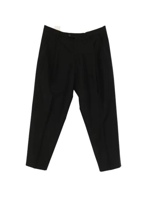 pleated pressed-crease trousers by BRIGLIA 1949