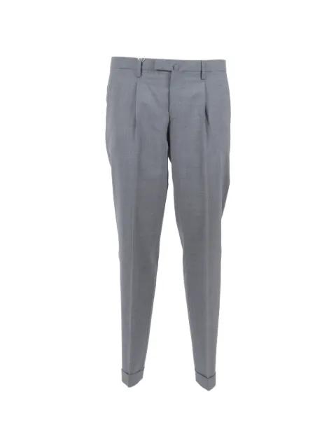 pleated straight trousers by BRIGLIA 1949