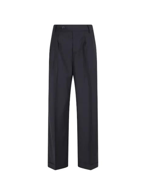 pleated turned-up trousers by BRIGLIA 1949