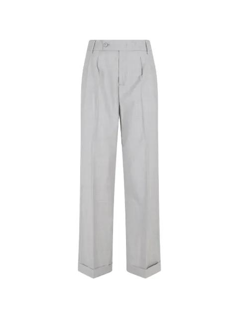 pleated turned-up trousers by BRIGLIA 1949