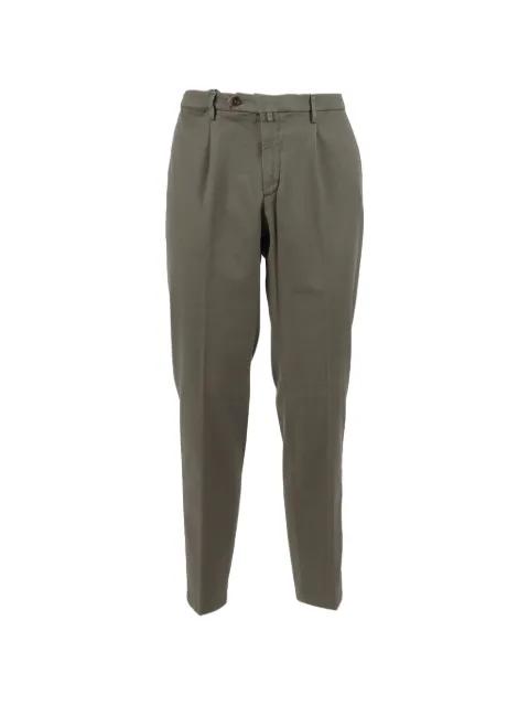 pleated twill trousers by BRIGLIA 1949
