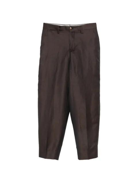 pressed-crease tailored trousers by BRIGLIA 1949