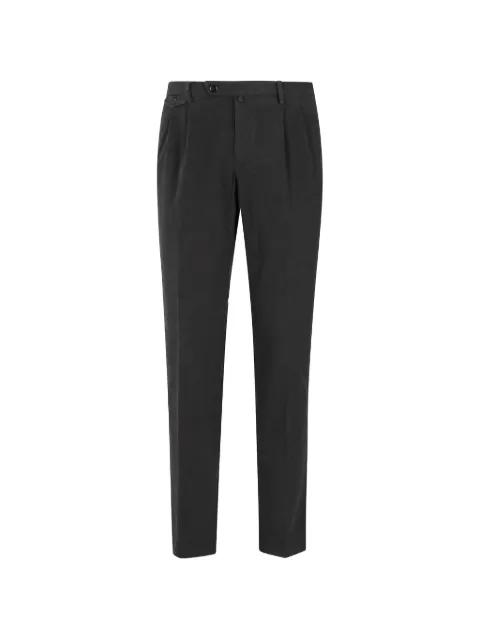 side-pockets pleated trousers by BRIGLIA 1949