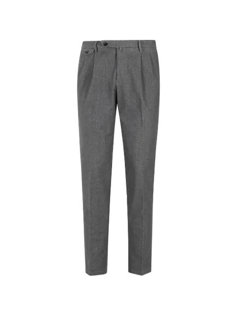 side-pockets pleated trousers by BRIGLIA 1949